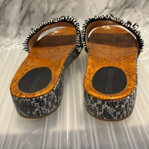 Coach Raffia Sandals - Picture 4 of 7